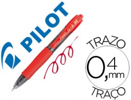 Bolígrafo Pilot G-2 Pixie tinta gel roja